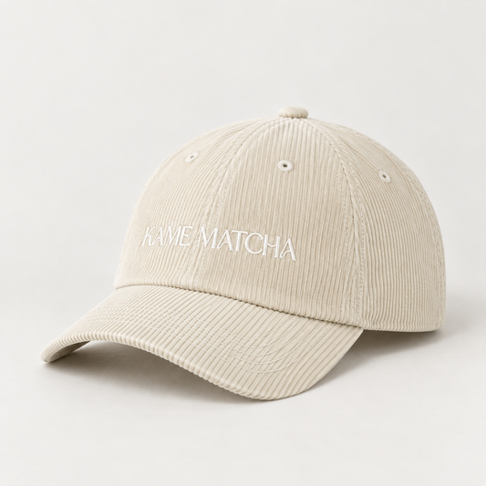 Kame Corduroy Cap Beige