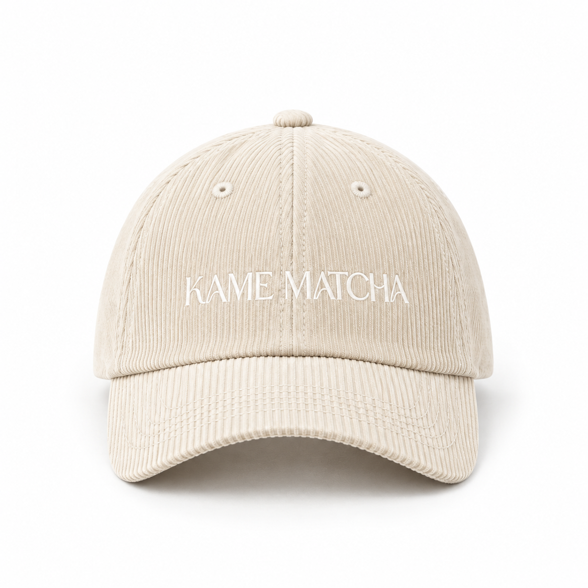 Kame Corduroy Cap Beige