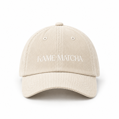Kame Corduroy Cap Beige